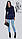 Женский свитер-туника со стильными рукавами Александра , фото 4