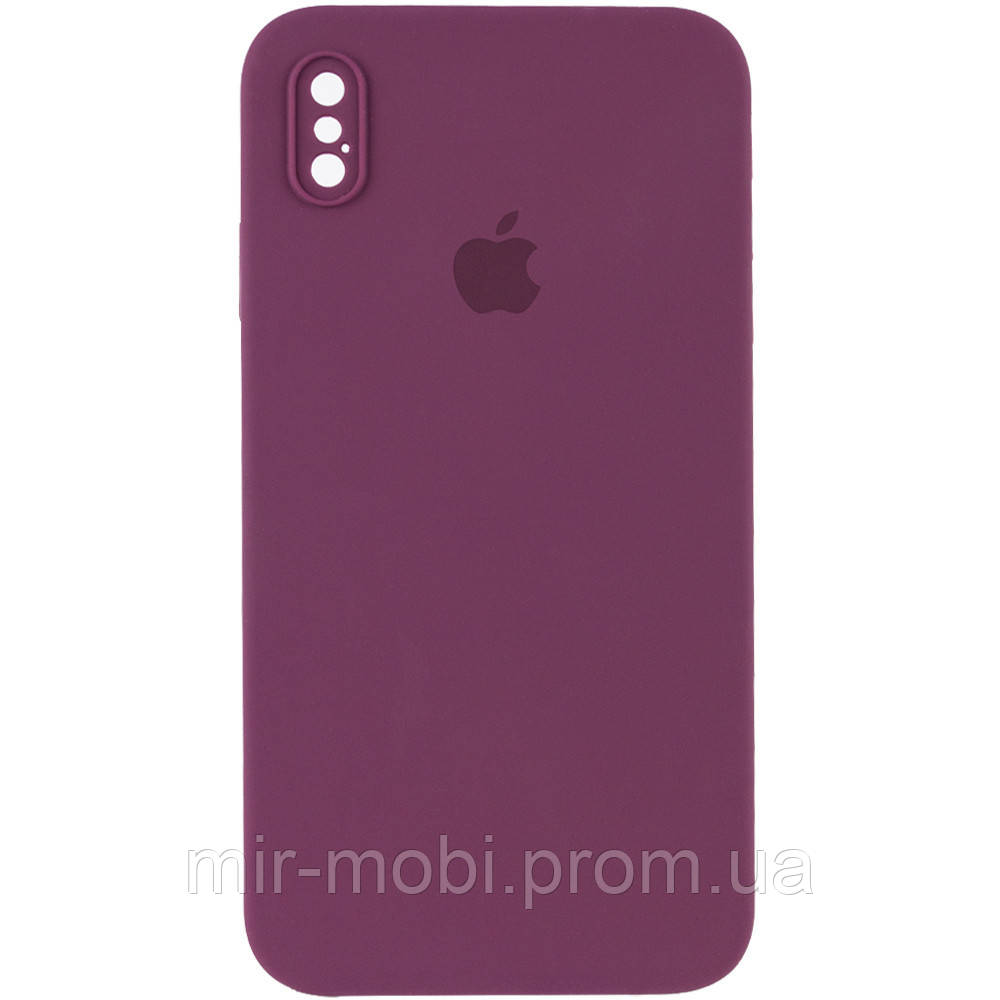 Чехол Silicone Case Square Full Camera Protective (AA) для Apple iPhone XS (5.8"), Бордовый / maroon
Чехол Silicone Case Square Full Camera Protective (AA) для Apple iPhone XS (5.8"), Бордовый / maroon