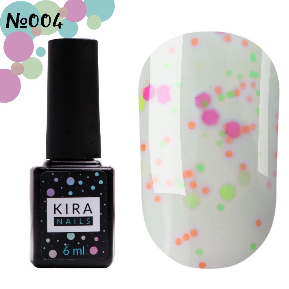 Гель-лак Kira Nails Yoghurt Boom! №004, 6 мл помадка мармеладная с неоновыми блестками, йогурт
Гель-лак Kira Nails Yoghurt Boom! №004, 6 мл помадка мармеладная с неоновыми блестками, йогурт