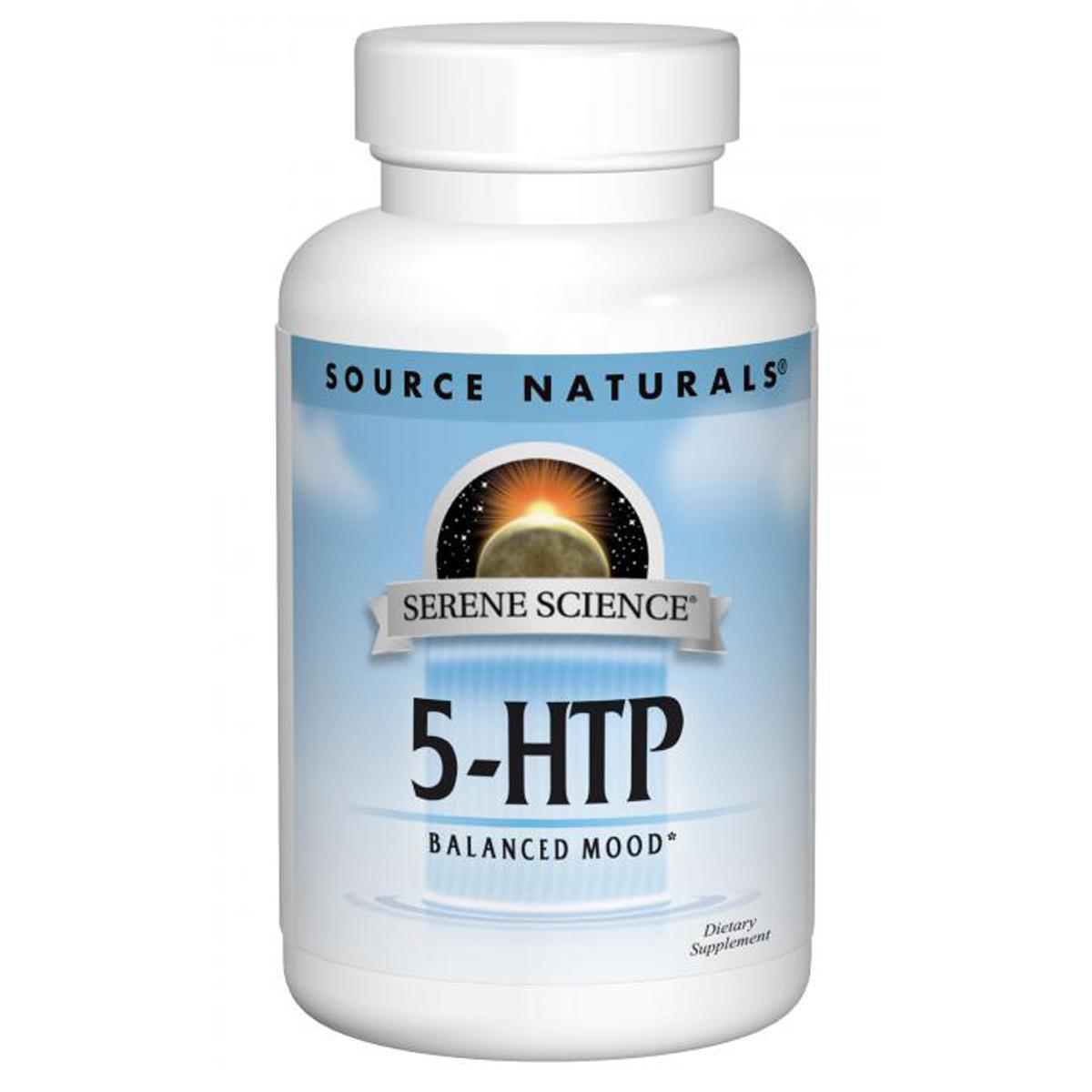 5-HTP (Гидрокситриптофан), 50 мг, Serene Science, Source Naturals, 30 желатиновых капсул
5-HTP (Гидрокситриптофан), 50 мг, Serene Science, Source Naturals, 30 желатиновых капсул