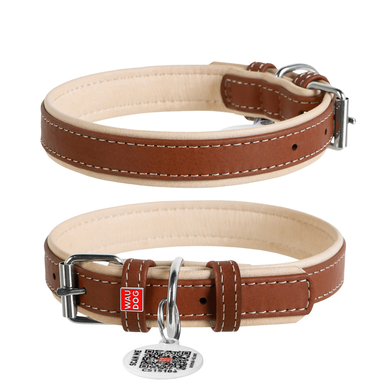 Ошейник для собак кожаный WAUDOG Soft с QR паспортом, XS, Ш 15 мм, Дл 27-36 см (7189), Черный
Ошейник для собак кожаный WAUDOG Soft с QR паспортом, XS, Ш 15 мм, Дл 27-36 см (7189), Черный