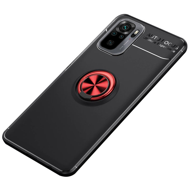 Чехол Deen ColorRing под магнитный держатель для Xiaomi Redmi Note 10 Черный / Красный
Чехол Deen ColorRing под магнитный держатель для Xiaomi Redmi Note 10 Черный / Красный