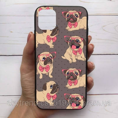 Чехол Mood для iPhone 11 Pro Max с рисунком Мопсы с бантиком в очках SKL68-286789, Разные цвета
Чехол Mood для iPhone 11 Pro Max с рисунком Мопсы с бантиком в очках SKL68-286789, Разные цвета