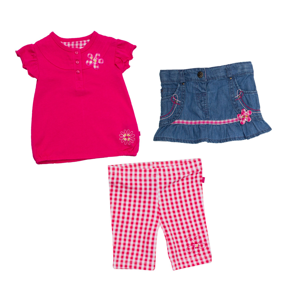 Комплект: Туника, юбка, леггинцы Losan Mc baby girls (018802404/142) Малиновый M6-68 см
Комплект: Туника, юбка, леггинцы Losan Mc baby girls (018802404/142) Малиновый M6-68 см