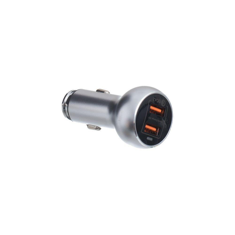 Автомобильное зарядное Moxom KC-13 36W Quick Charge 3.0 с кабелем Micro USB Серый, Steel
Автомобильное зарядное Moxom KC-13 36W Quick Charge 3.0 с кабелем Micro USB Серый, Steel