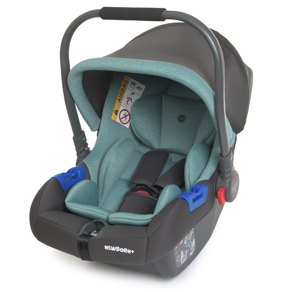 Бебикокон, кресло для авто с ручкой для переноски El Camino Newborn ME 1043 Royal Mint, группа 0+, цвет мятный
Бебикокон, кресло для авто с ручкой для переноски El Camino Newborn ME 1043 Royal Mint, группа 0+, цвет мятный