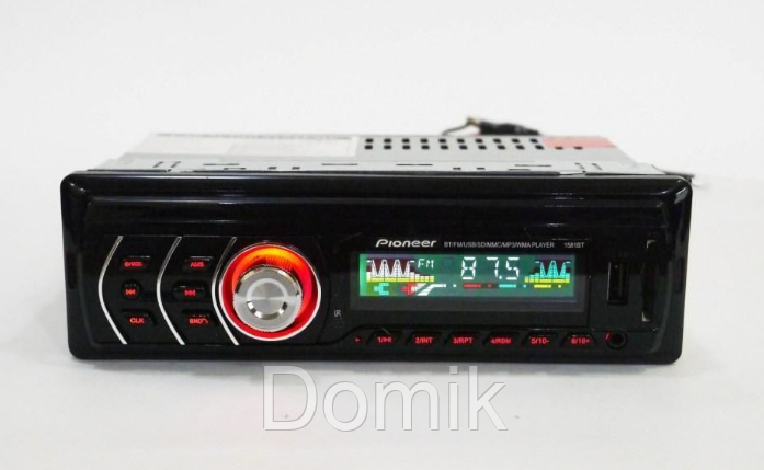 Автомагнитола 1DIN MP3-1581 RGB, мощность 4 х 50 Вт, автомобильная магнитола, магнитола для авто
Автомагнитола 1DIN MP3-1581 RGB, мощность 4 х 50 Вт, автомобильная магнитола, магнитола для авто