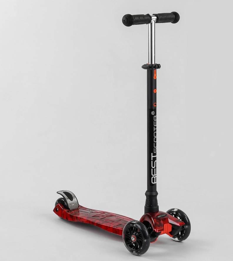 Самокат MAXI "Best Scooter" 4 колеса PU, СВЕТ, трубка руля алюминиевая Black/Red (102018), Черный с красным
Самокат MAXI "Best Scooter" 4 колеса PU, СВЕТ, трубка руля алюминиевая Black/Red (102018), Черный с красным