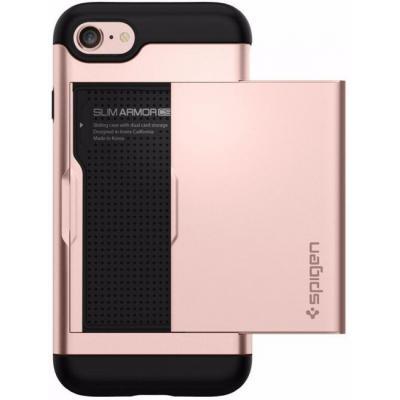 Чехол для моб. телефона Spigen iPhone SE/8/7 Slim Armor CS, Rose Gold (042CS20454), Розовый
Чехол для моб. телефона Spigen iPhone SE/8/7 Slim Armor CS, Rose Gold (042CS20454), Розовый