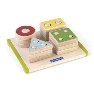 Развивающая игрушка Guidecraft Сортер Manipulatives Фигуры геометрии (G6738), Разноцветный
Развивающая игрушка Guidecraft Сортер Manipulatives Фигуры геометрии (G6738), Разноцветный