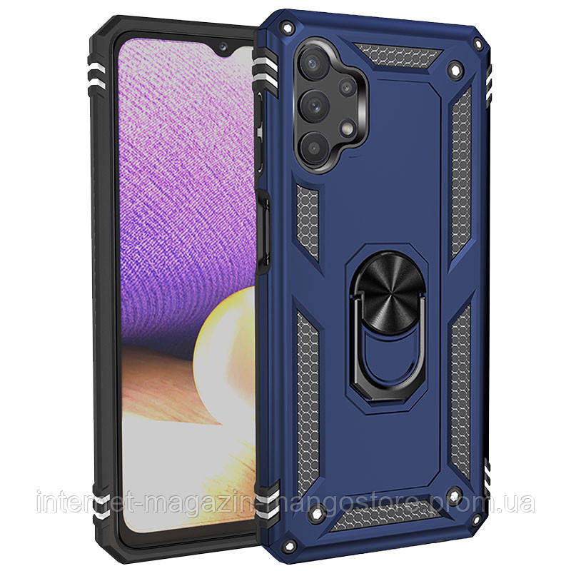 Ударопрочный чехол Serge Ring for Magnet для Samsung Galaxy A72 4G / A72 5G, Темно-синий
Ударопрочный чехол Serge Ring for Magnet для Samsung Galaxy A72 4G / A72 5G, Темно-синий