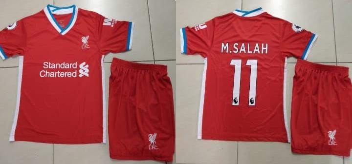 Детская футбольная форма Ливерпуль ( FC Liverpool) Мохаммед Салах. Salah.( Сезона 2020- 2021.)
Детская футбольная форма Ливерпуль ( FC Liverpool) Мохаммед Салах. Salah.( Сезона 2020- 2021.)