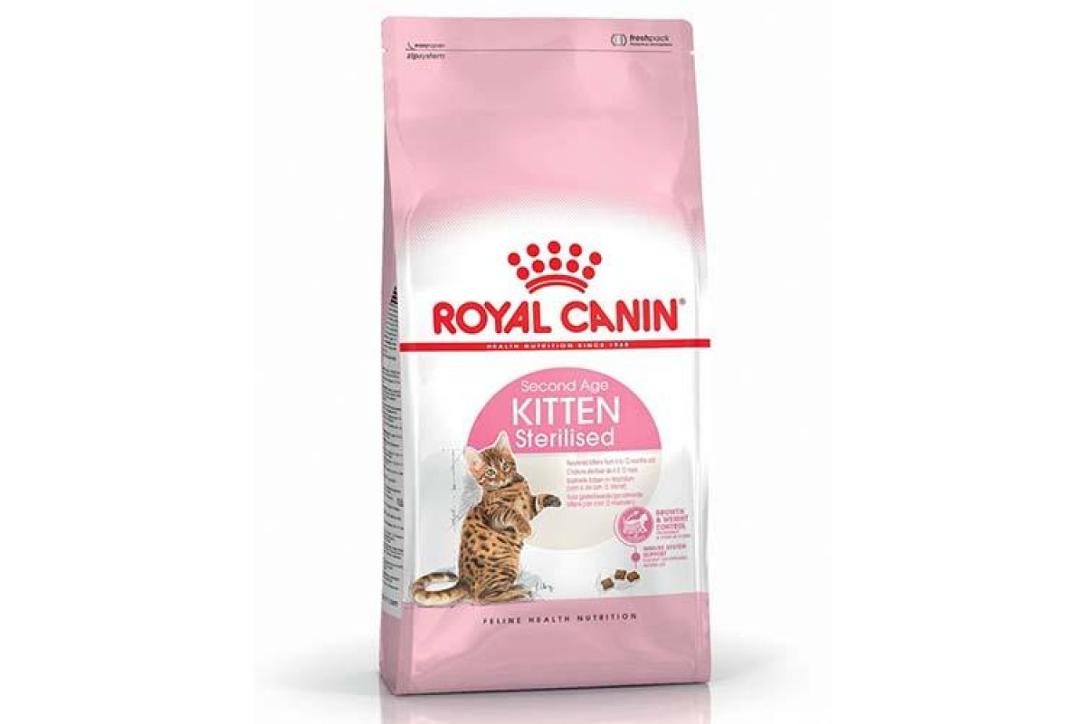 Сухой корм Royal Canin Kitten Sterilised для стерилизованных котят до 12 месяцев, 400 г, 2 кг
Сухой корм Royal Canin Kitten Sterilised для стерилизованных котят до 12 месяцев, 400 г, 2 кг