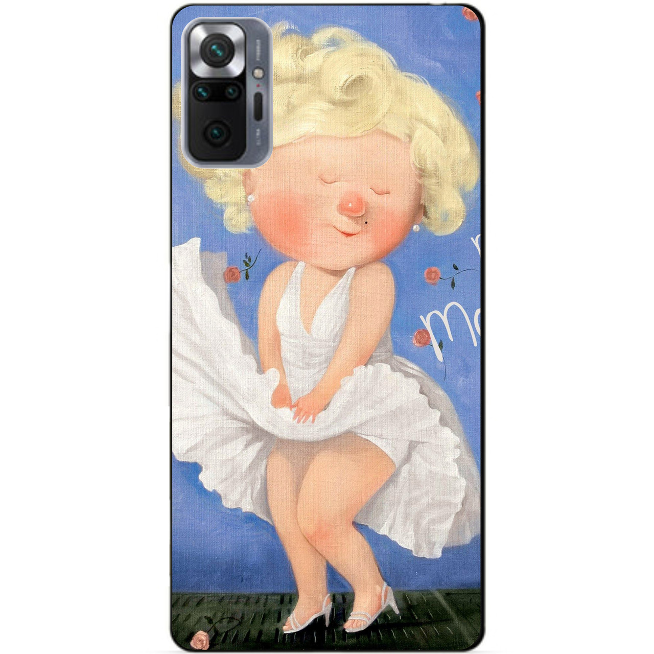 Силиконовый бампер чехол для Xiaomi Redmi Note 10 Pro с рисунком Монро Гапчинская, Разные цвета
Силиконовый бампер чехол для Xiaomi Redmi Note 10 Pro с рисунком Монро Гапчинская, Разные цвета