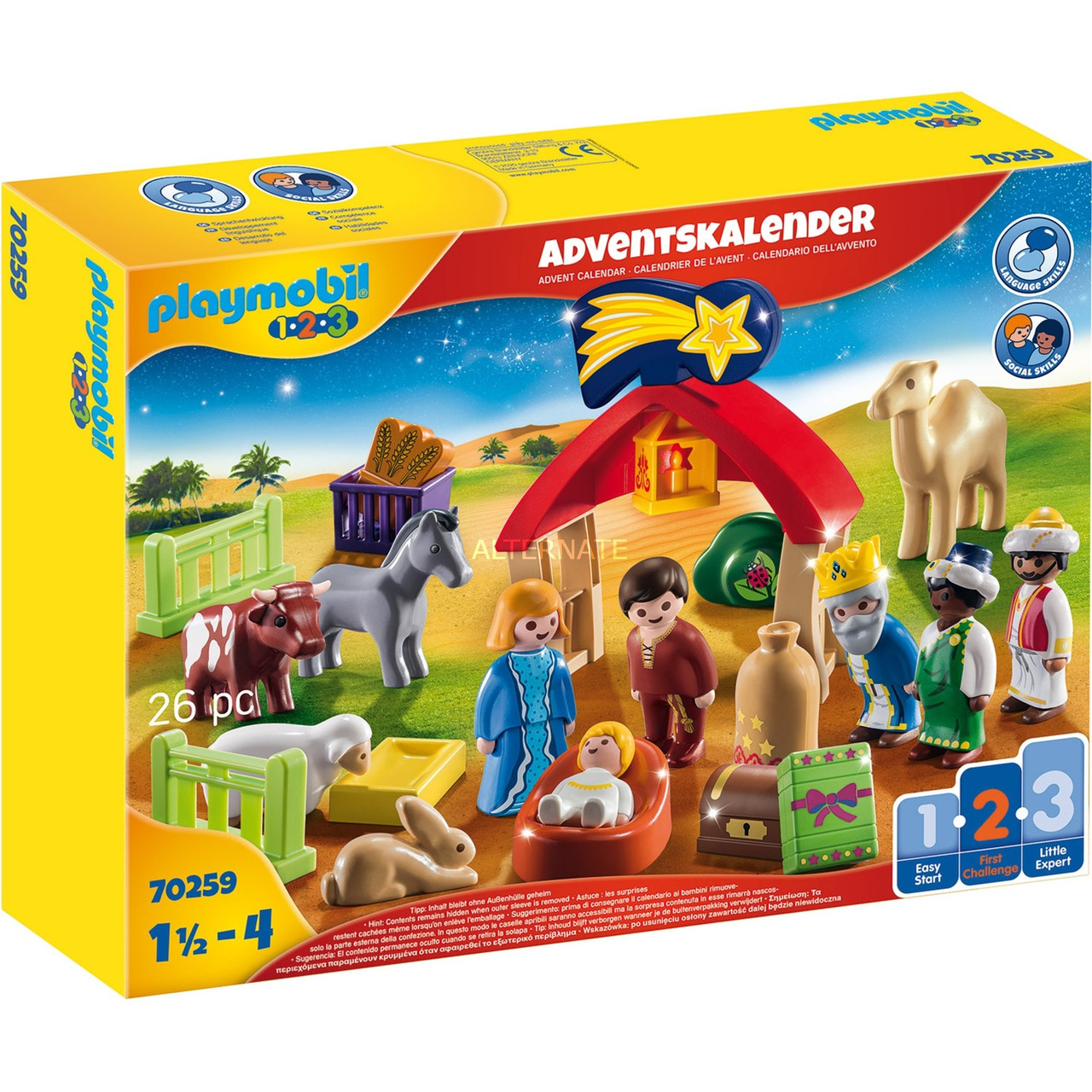 Конструктор Плеймобил адвент календарь Playmobil 70259 Різдвяний вертеп Advent Calendar
Конструктор Плеймобил адвент календарь Playmobil 70259 Різдвяний вертеп Advent Calendar