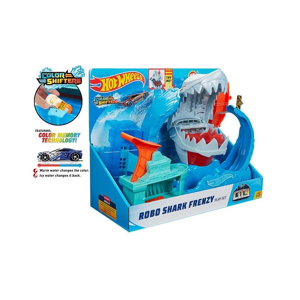 Трек Hot Wheels Хот Вилс Голодная Акула-робот Robo Shark Frenzy Color Changing Измени цвет
Трек Hot Wheels Хот Вилс Голодная Акула-робот Robo Shark Frenzy Color Changing Измени цвет
