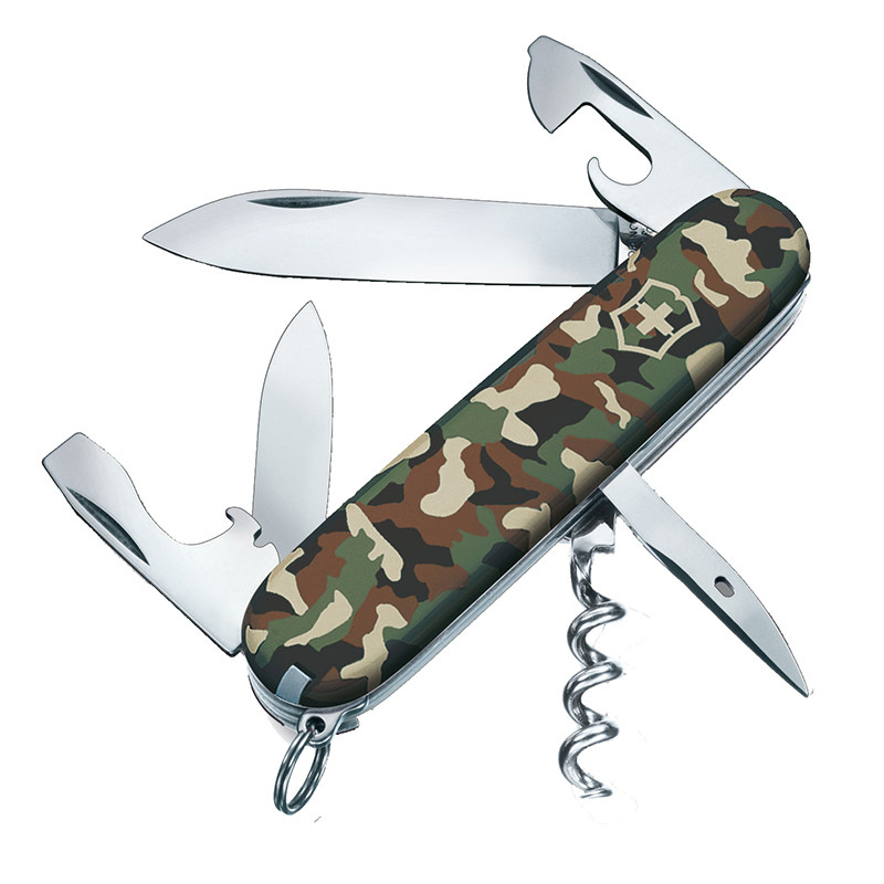 Нож складной, мультитул Victorinox Spartan (91мм, 12 функций), камуфляж 1.3603.94, Черный
Нож складной, мультитул Victorinox Spartan (91мм, 12 функций), камуфляж 1.3603.94, Черный