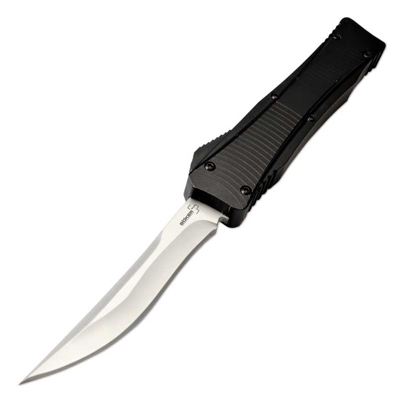 Нож автоматический складной Boker Plus Lhotak Eagle (длина: 210мм, лезвие: 85мм), черный
Нож автоматический складной Boker Plus Lhotak Eagle (длина: 210мм, лезвие: 85мм), черный