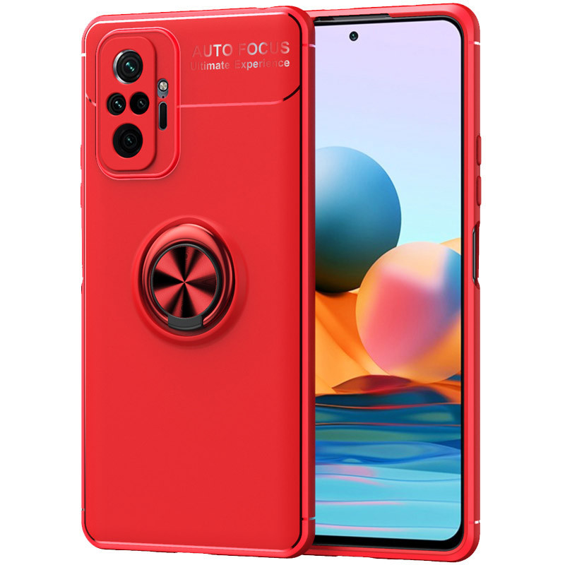 TPU чехол Deen ColorRing под магнитный держатель (opp) для Xiaomi Redmi Note 10 Pro, Красный / красный
TPU чехол Deen ColorRing под магнитный держатель (opp) для Xiaomi Redmi Note 10 Pro, Красный / красный