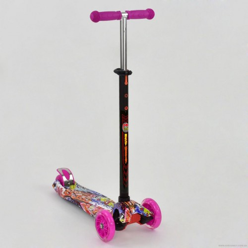 Самокат детский трехколесный Best Scooter Maxi А 24651 /779-1395 с наклонным поворотом руля и подсветкой колес, Розовый
Самокат детский трехколесный Best Scooter Maxi А 24651 /779-1395 с наклонным поворотом руля и подсветкой колес, Розовый