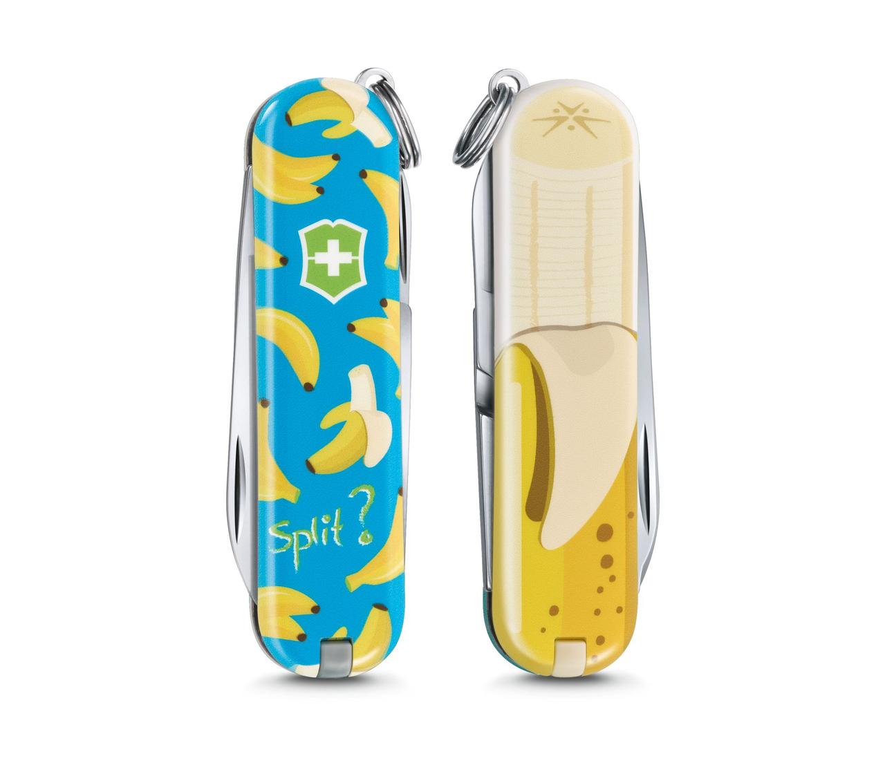 Швейцарский нож Victorinox Classic LE Banana Split 58 мм 7 функций Цветной (0.6223.L1908)
Швейцарский нож Victorinox Classic LE Banana Split 58 мм 7 функций Цветной (0.6223.L1908)