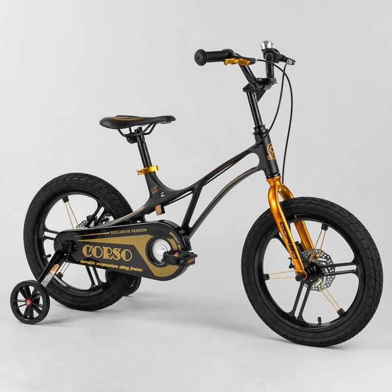 Велосипед магниевый 16" дюймов 2-х колёсный "CORSO" LT-44200 (1) магниевые диски, ручной дисковый тормоз, доп.
Велосипед магниевый 16" дюймов 2-х колёсный "CORSO" LT-44200 (1) магниевые диски, ручной дисковый тормоз, доп.