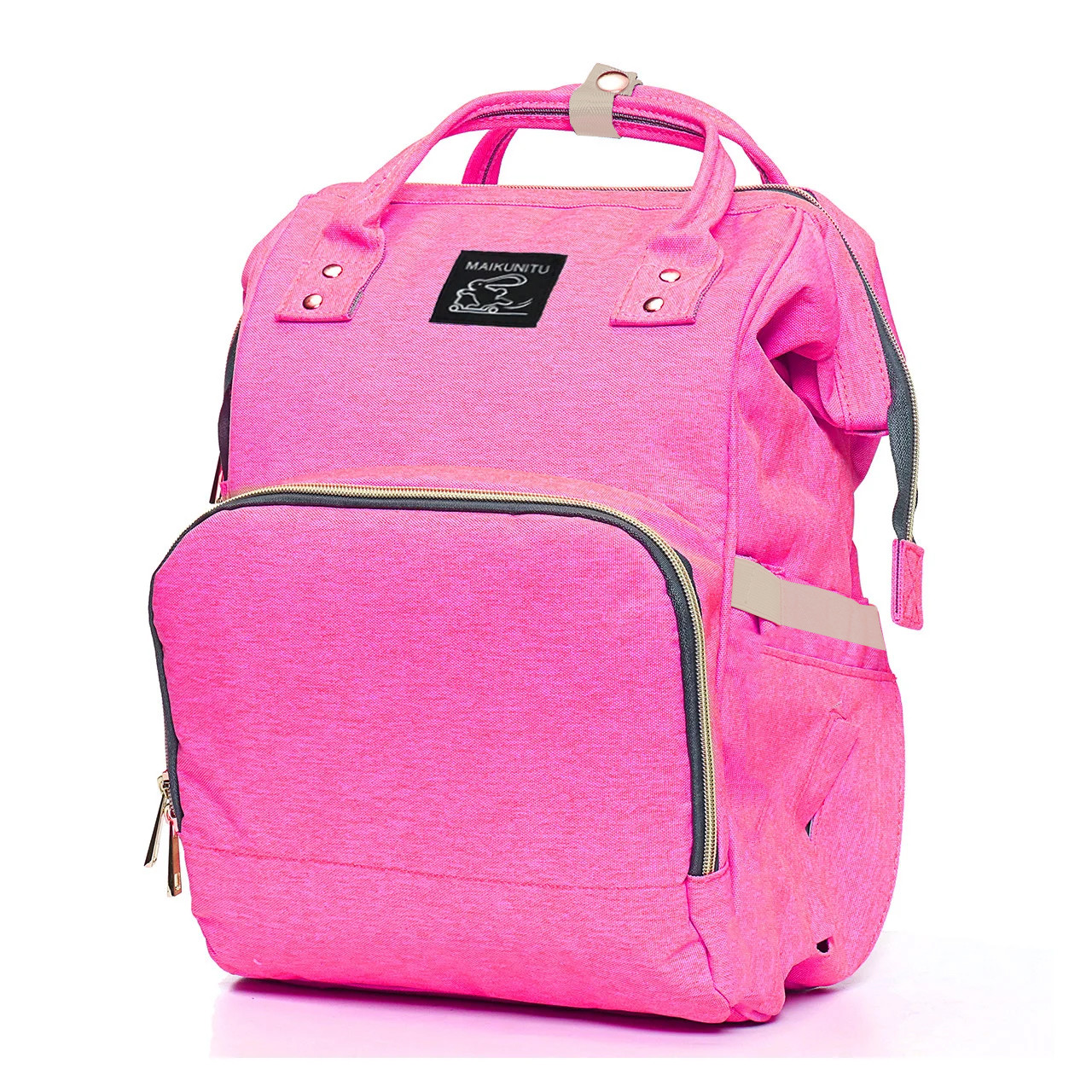 ☛Сумка для мам Maikunitu Mummy Bag Pink рюкзак-органайзер для прогулок вещей бутылочек термокарманы USB
☛Сумка для мам Maikunitu Mummy Bag Pink рюкзак-органайзер для прогулок вещей бутылочек термокарманы USB