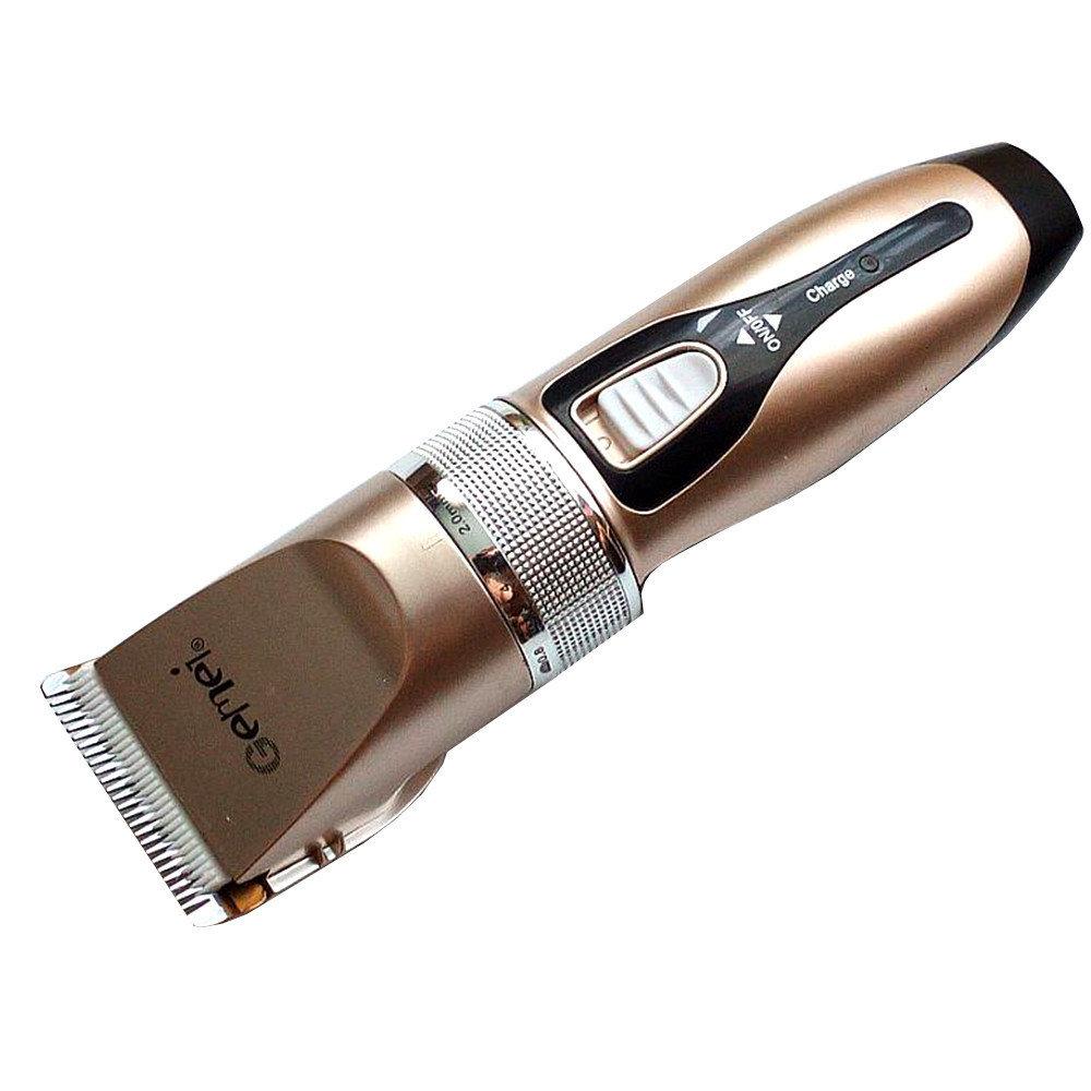 Машинка для стрижки волос с керамическими ножами GEMEI GM-555 PRO + 2 аккумулятора Gold
Машинка для стрижки волос с керамическими ножами GEMEI GM-555 PRO + 2 аккумулятора Gold