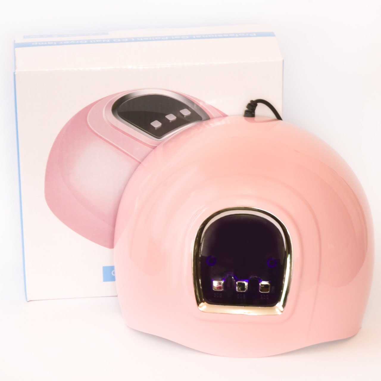 Лампа для полимеризации и сушки гель-лаков PROFESSIONAL GEL POLISH LED NAIL DRYER LAMP, Розовый
Лампа для полимеризации и сушки гель-лаков PROFESSIONAL GEL POLISH LED NAIL DRYER LAMP, Розовый