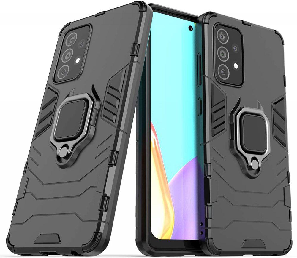 Противоударный чехол Samsung Galaxy A52 A525 (подставка кольцо) (Самсунг Галакси А52), Черный
Противоударный чехол Samsung Galaxy A52 A525 (подставка кольцо) (Самсунг Галакси А52), Черный