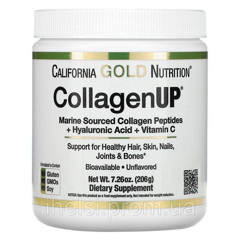 California Gold Nutrition, CollagenUP, морской гидролизованный коллаген, гиалуроновая кислота и витамин C, с н
California Gold Nutrition, CollagenUP, морской гидролизованный коллаген, гиалуроновая кислота и витамин C, с н