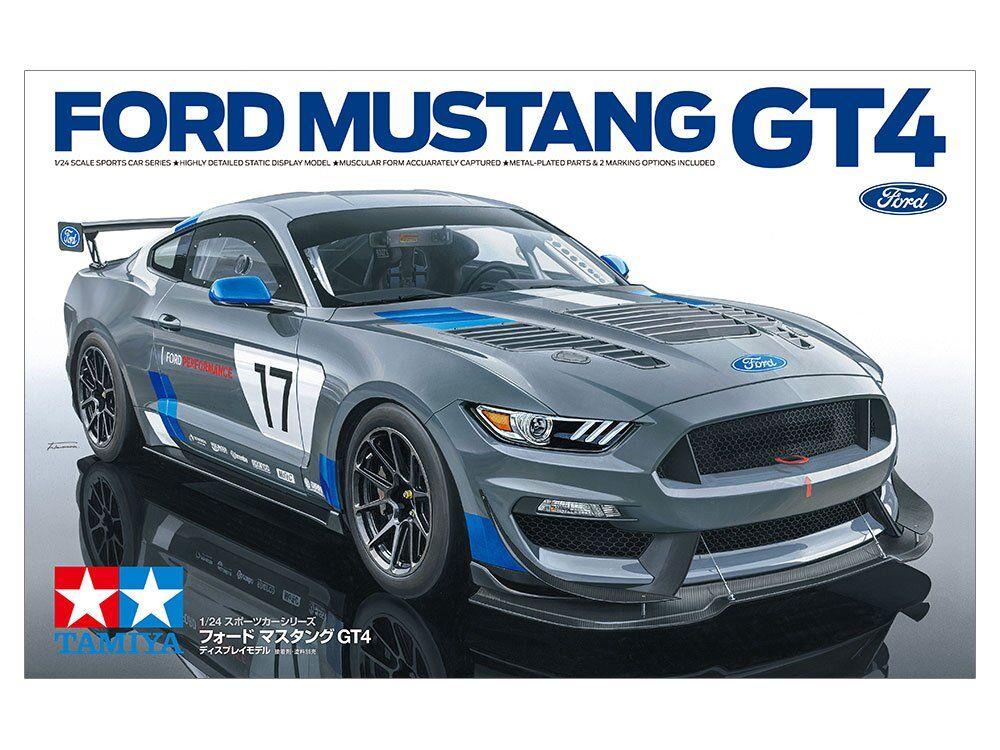 Сборная уменьшенная копия автомобиля Ford Mustang GT4 1/24 от компании Tamiya 24354
Сборная уменьшенная копия автомобиля Ford Mustang GT4 1/24 от компании Tamiya 24354