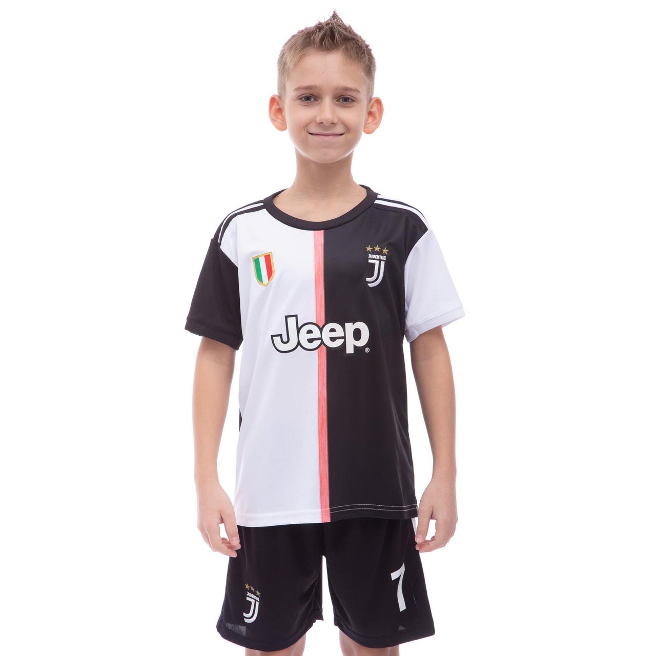 Форма футбольная детская JUVENTUS RONALDO 7 домашняя 2020 SP-Planeta CO-1284 (р-р 20-28-6-14лет, 110-155см,
Форма футбольная детская JUVENTUS RONALDO 7 домашняя 2020 SP-Planeta CO-1284 (р-р 20-28-6-14лет, 110-155см,