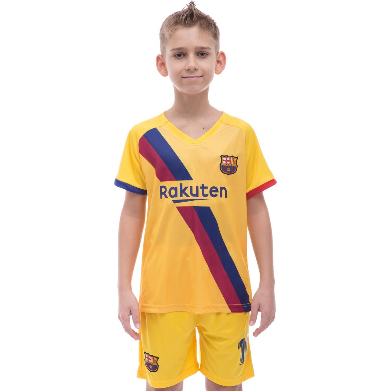 Форма футбольная детская SP-Sport BARCELONA MESSI 10 гостевая 2020 CO-1070 (р-р 22-30, рост 116-165см, желтый)
Форма футбольная детская SP-Sport BARCELONA MESSI 10 гостевая 2020 CO-1070 (р-р 22-30, рост 116-165см, желтый)