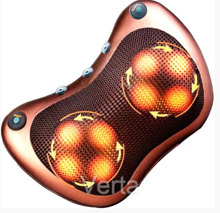 Массажная подушка MASSAGE PILLOW QY-8028 инфракрасный роликовий массажер для шеи и спины 8 массажных ролика
Массажная подушка MASSAGE PILLOW QY-8028 инфракрасный роликовий массажер для шеи и спины 8 массажных ролика