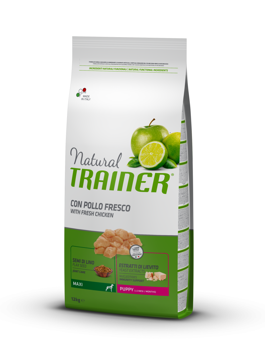 Сухой корм Trainer (Трейнер) Natural Super Premium Puppy Maxi, для щенков крупных пород, 12кг
Сухой корм Trainer (Трейнер) Natural Super Premium Puppy Maxi, для щенков крупных пород, 12кг