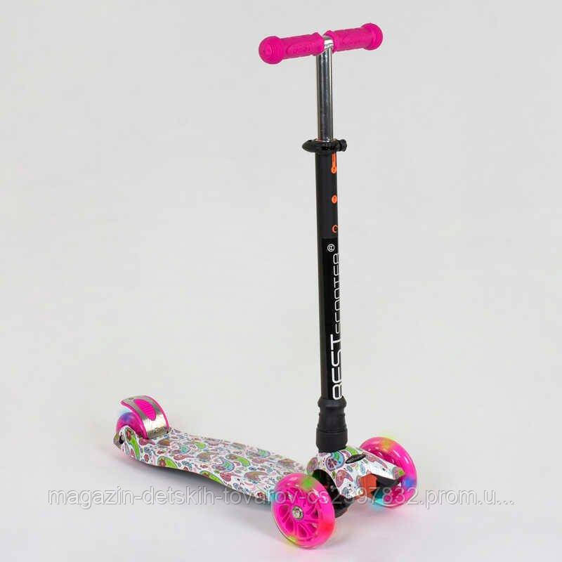 Самокат А 25598 /779-1341 MAXI "Best Scooter" (1) пластмассовый, 4 колеса PU, СВЕТ, трубка руля алюминиевая,
Самокат А 25598 /779-1341 MAXI "Best Scooter" (1) пластмассовый, 4 колеса PU, СВЕТ, трубка руля алюминиевая,