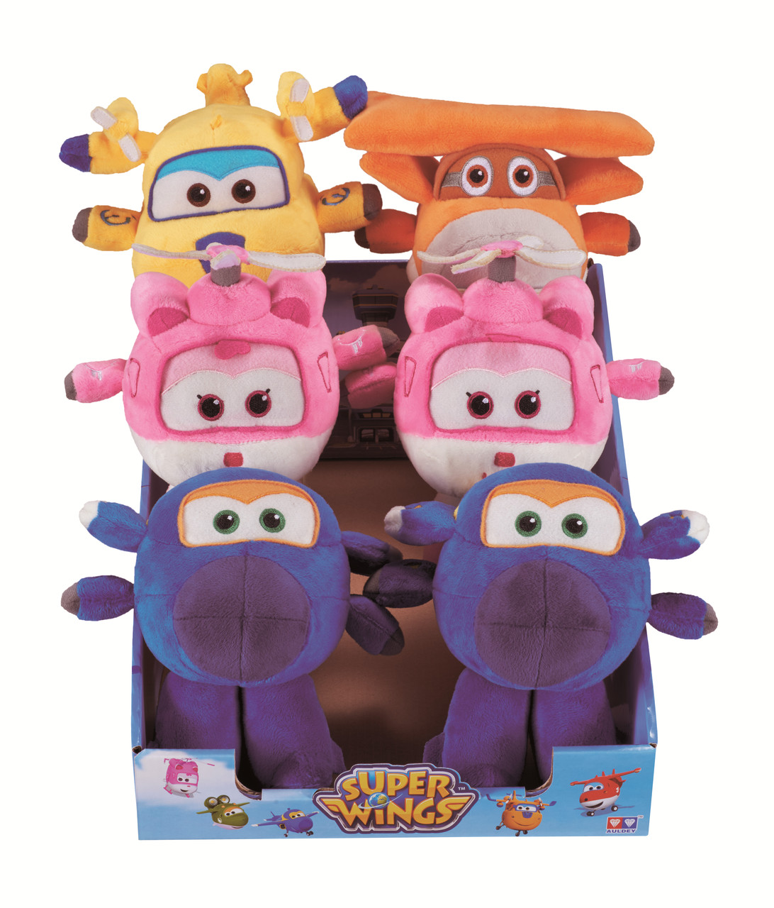 Іграшка м'яконабивна Super Wings Арт.YW711309A у дисплеї 6 шт (Donnie 1, Dizzy 2, Jerome 2, Alb
Іграшка м'яконабивна Super Wings Арт.YW711309A у дисплеї 6 шт (Donnie 1, Dizzy 2, Jerome 2, Alb