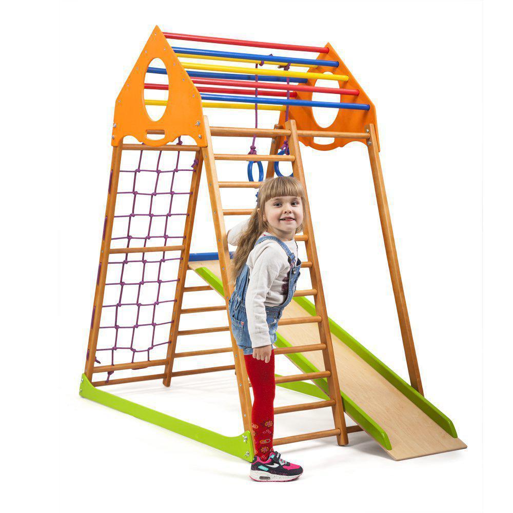 Детский спортивный комплекс для дома SportBaby KindWood, КОД: 2376659, Разноцветный
Детский спортивный комплекс для дома SportBaby KindWood, КОД: 2376659, Разноцветный