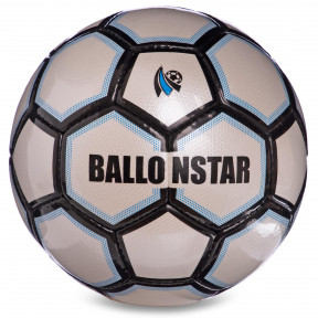 Мяч футбольный №5 CRYSTAL BALLONSTAR FB-2366 (№5, 5 сл., сшит вручную, белый-черный)
Мяч футбольный №5 CRYSTAL BALLONSTAR FB-2366 (№5, 5 сл., сшит вручную, белый-черный)