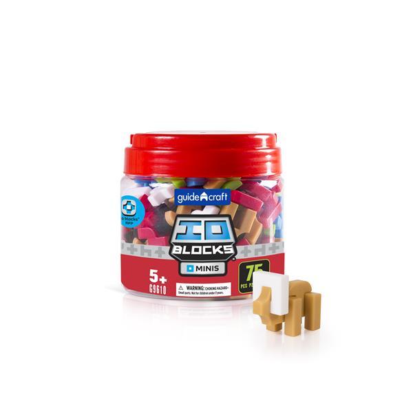 Конструктор Guidecraft IO Blocks Minis с дополненной 3d реальностью, 75 деталей (G9610), Разноцветный
Конструктор Guidecraft IO Blocks Minis с дополненной 3d реальностью, 75 деталей (G9610), Разноцветный