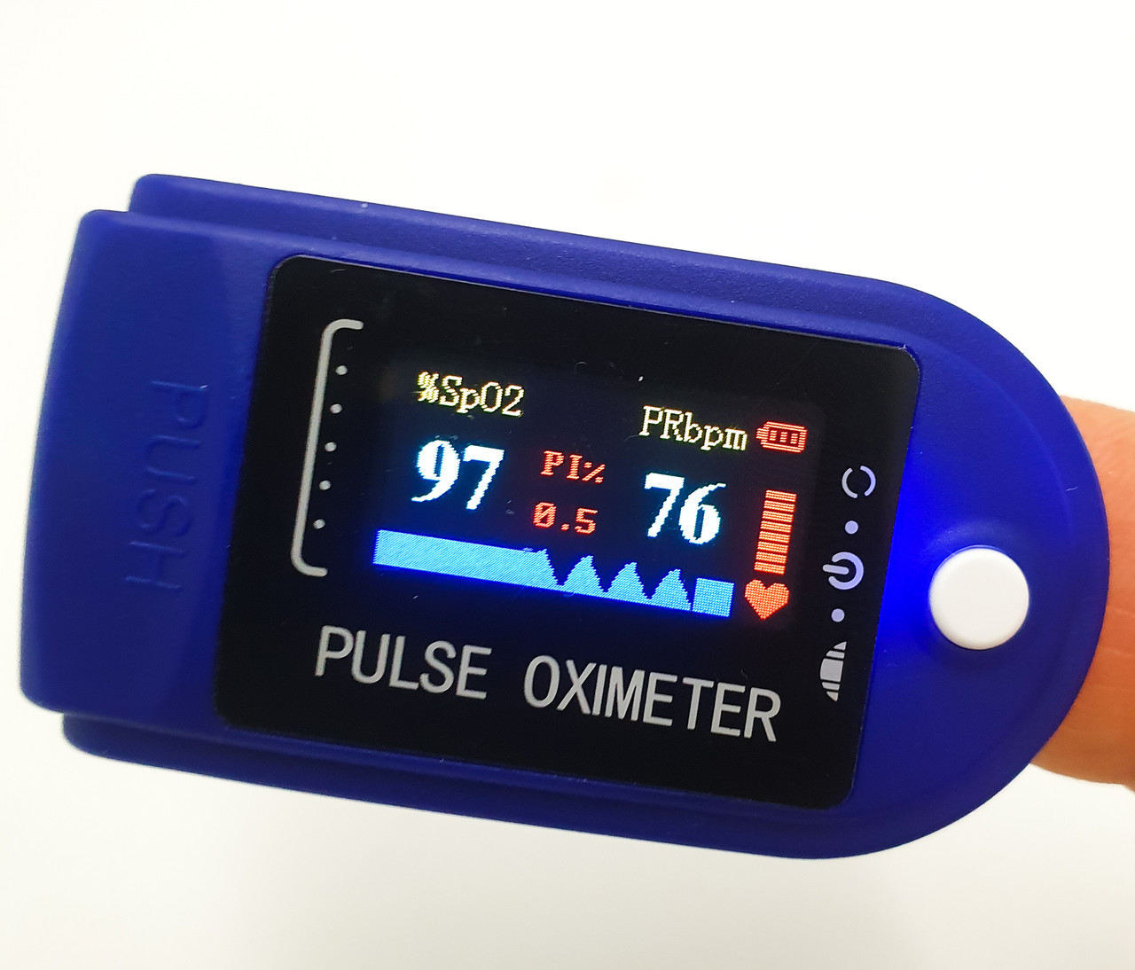 Пульсометр измеритель пульса и кислорода в крови бытовой Fingertip Pulse Oximeter AB-88! Хороший выбор
Пульсометр измеритель пульса и кислорода в крови бытовой Fingertip Pulse Oximeter AB-88! Хороший выбор