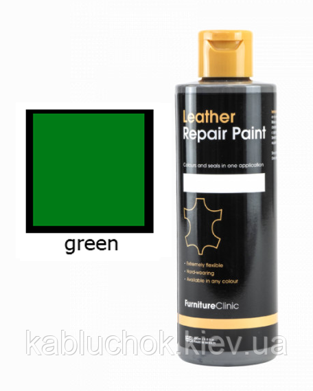 Краска для кожи Furniture Clinic Repair Paint (50мл/75мл/100мл/250мл/1л, 15 цветов на выбор) 50, green
Краска для кожи Furniture Clinic Repair Paint (50мл/75мл/100мл/250мл/1л, 15 цветов на выбор) 50, green