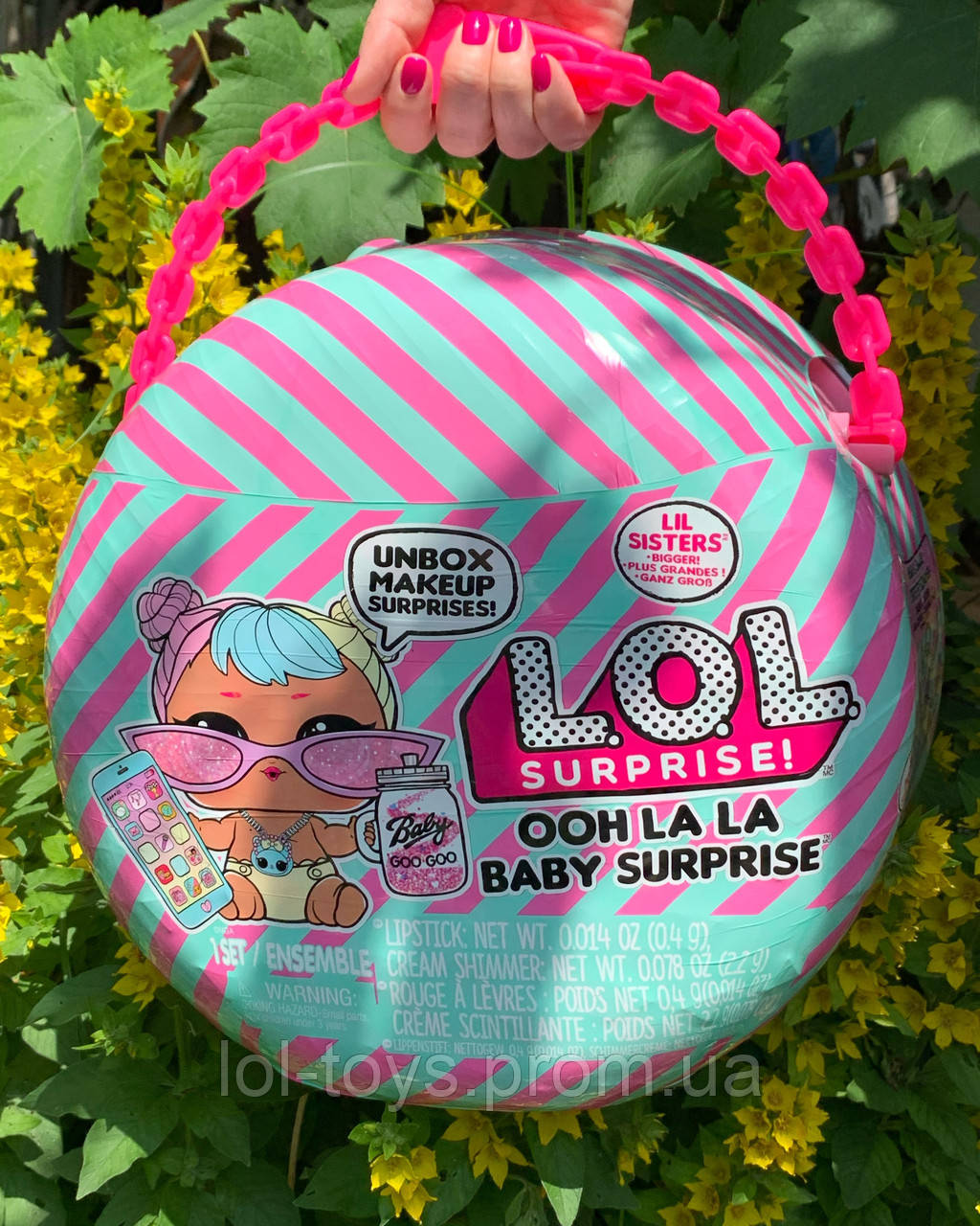 Оригинал Набор Серии ОЛАЛА с Куклой L.O.L. Surprise Ooh La La Bon Bon Baby Surprise - Беби Бон-Бон" (562498)
Оригинал Набор Серии ОЛАЛА с Куклой L.O.L. Surprise Ooh La La Bon Bon Baby Surprise - Беби Бон-Бон" (562498)