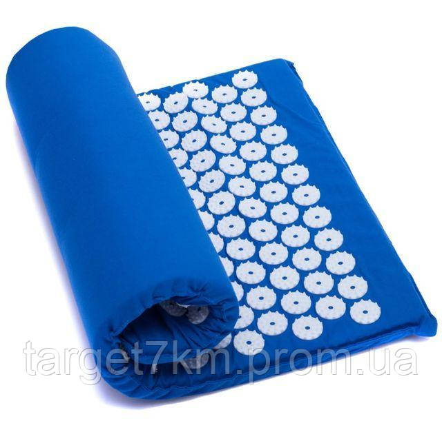 Коврик ортопедический массажный СИНИЙ Acupressure mat с подушкой Ипликатор Кузнецова, Черный
Коврик ортопедический массажный СИНИЙ Acupressure mat с подушкой Ипликатор Кузнецова, Черный