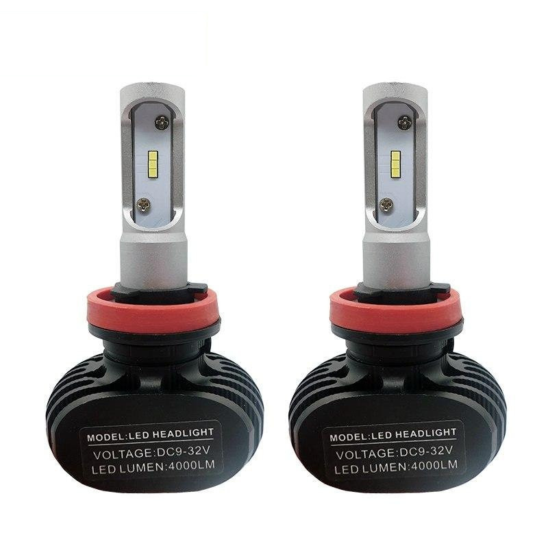 Светодиодные лампы для авто LED S1 H11, 6500K ближний дальний противотуманки Optmaster
Светодиодные лампы для авто LED S1 H11, 6500K ближний дальний противотуманки Optmaster