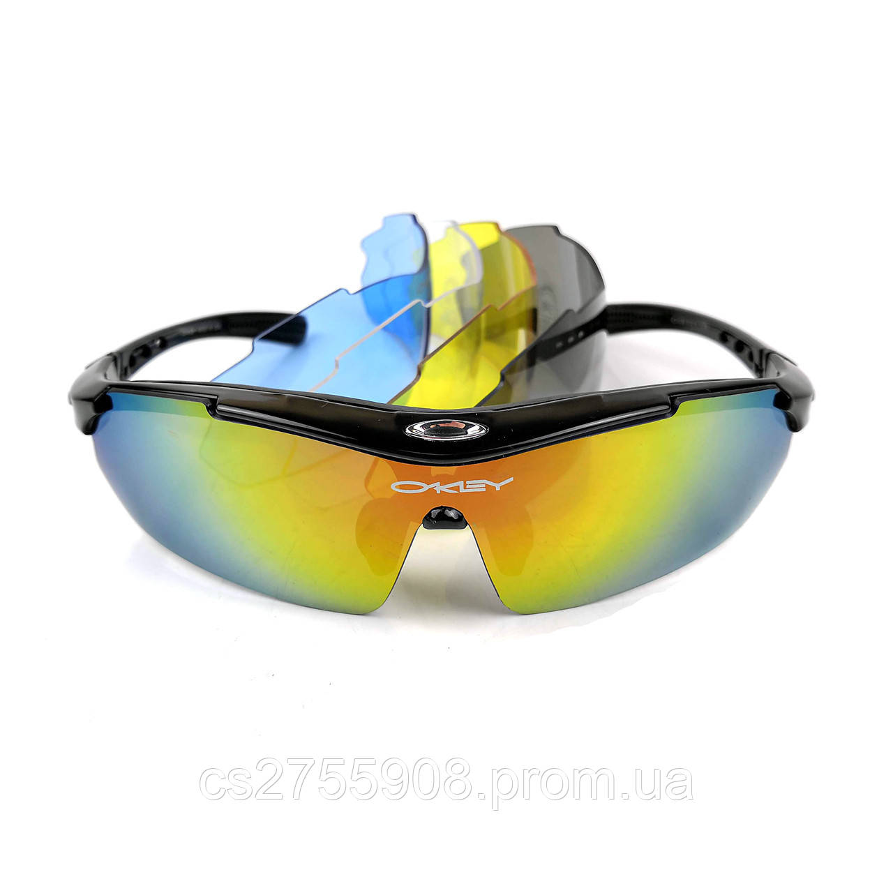 Очки тактические велосипедные спортивные стрелковые Oakley Оклей 5 сменных линз с поляризацией
Очки тактические велосипедные спортивные стрелковые Oakley Оклей 5 сменных линз с поляризацией