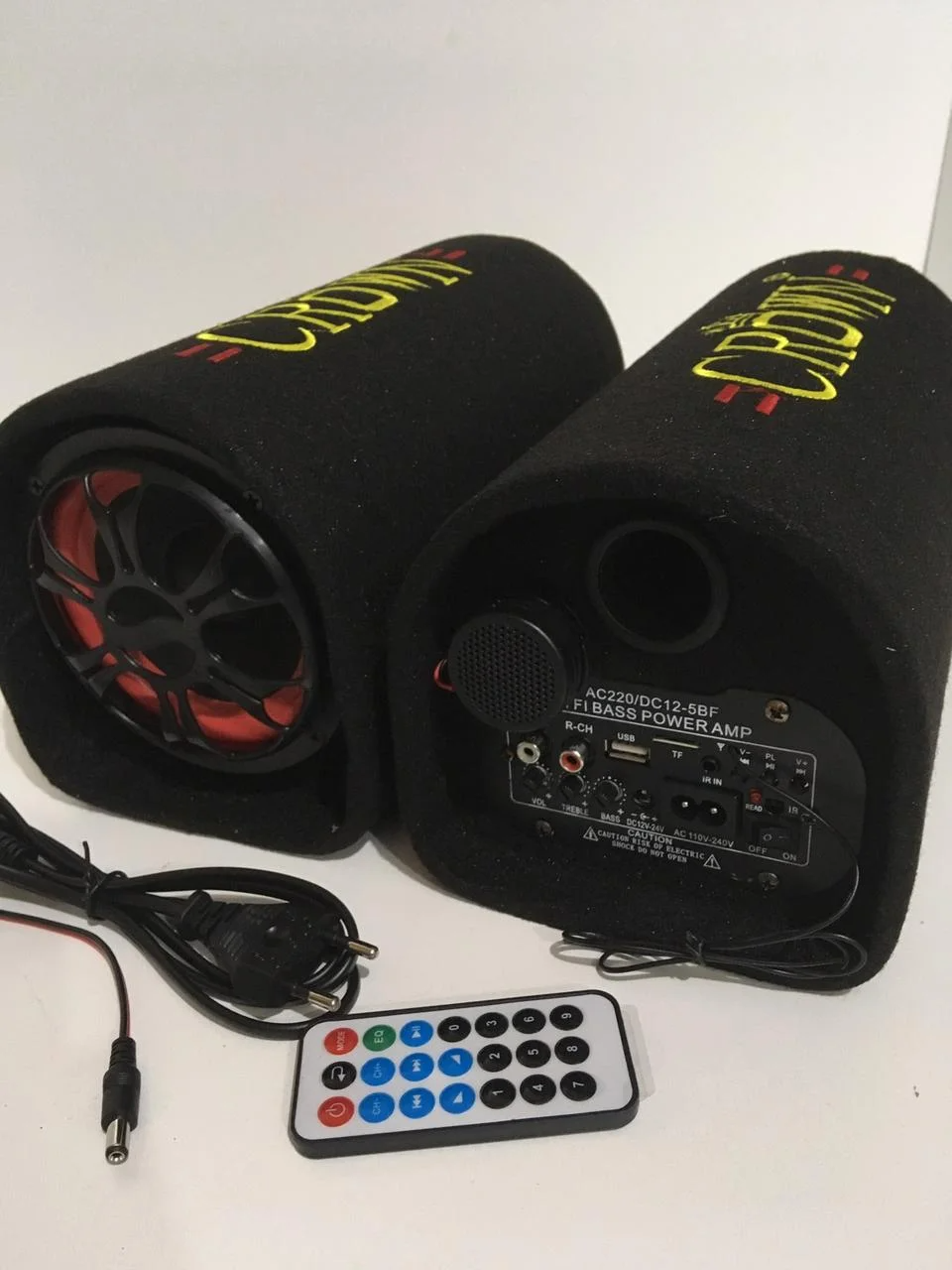 Мощный активный авто сабвуфер Winford150W со встроенным усилителем и пультом управления + Bluetooth 5 дюймов
Мощный активный авто сабвуфер Winford150W со встроенным усилителем и пультом управления + Bluetooth 5 дюймов