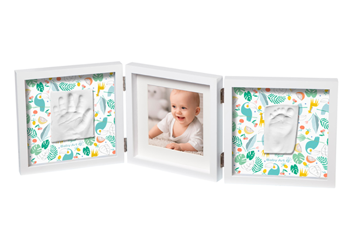 Набор для создания отпечатка ручки и ножки малыша My Baby Style 2P Mr & Mrs Clynk Тройная рамка Белая
Набор для создания отпечатка ручки и ножки малыша My Baby Style 2P Mr & Mrs Clynk Тройная рамка Белая