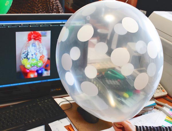 Воздушные шарики прозрачные кристалл для подарков18"(45 см) оптом ТМ Gemar